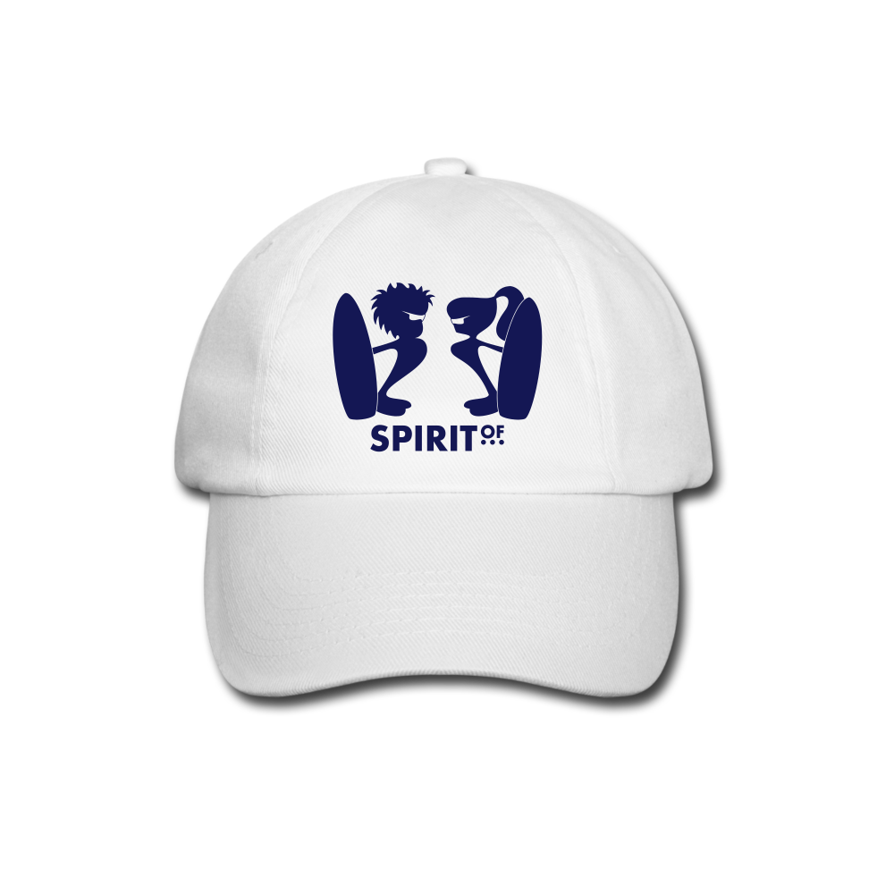 Gorra Béisbol Blanca - Spiritof Surf Navy Shapes - white/white