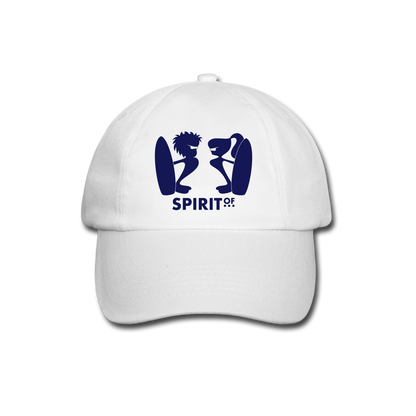Gorra Béisbol Blanca - Spiritof Surf Navy Shapes - white/white