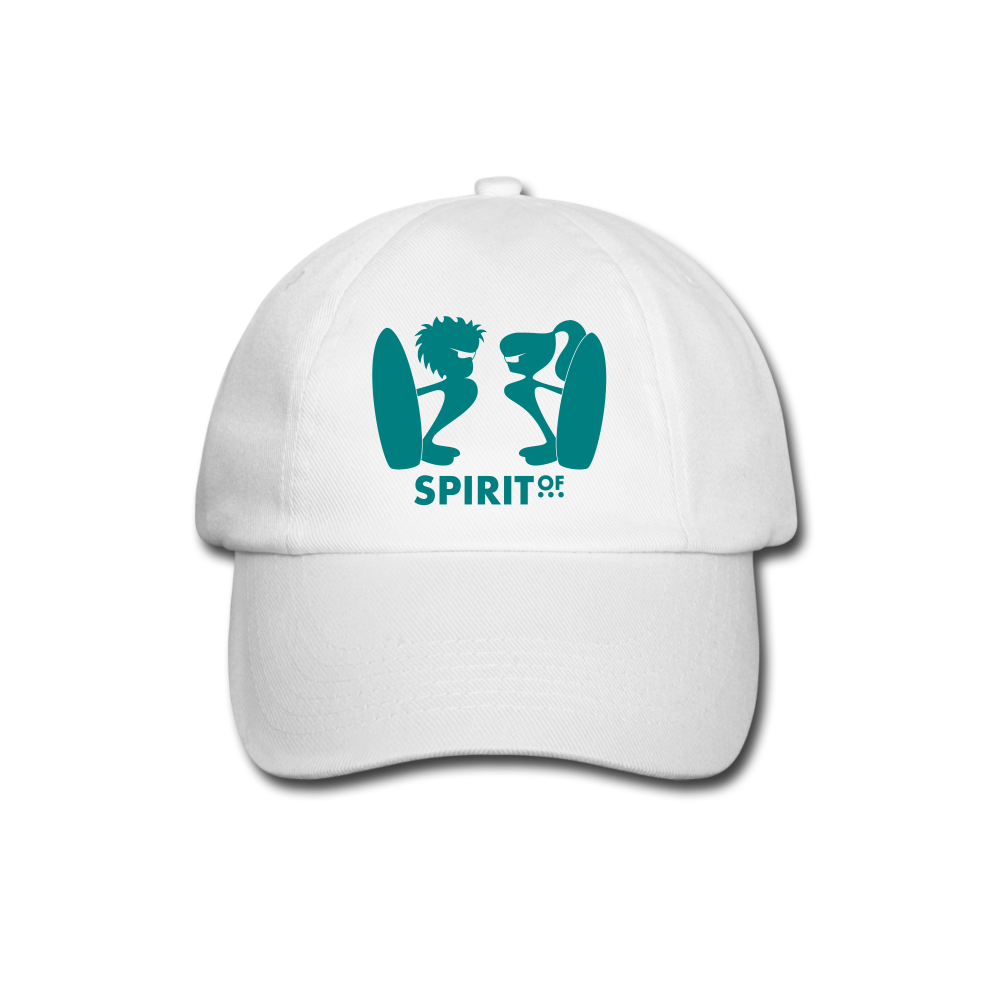 Gorra Béisbol Blanca/Negra/Azul Marino - Spiritof Surf EmeraldGreen Shapes - white/white