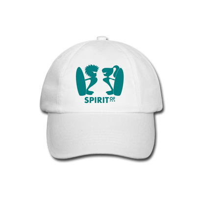 Gorra Béisbol Blanca/Negra/Azul Marino - Spiritof Surf EmeraldGreen Shapes - white/white