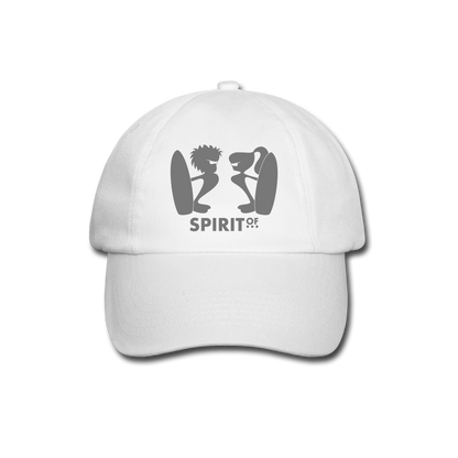 Gorra Béisbol Blanca/Negra - Spiritof Surf Grey Shapes - white/white