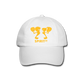 Gorra Béisbol Blanca/Negra/Azul Marino - Spiritof Pádel YellowGold Shapes - white/white