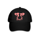 Gorra Béisbol Blanca/Negra/Azul Marino - Spiritof Pádel Pink Shapes - black/black