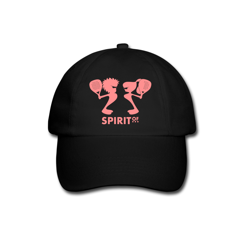Gorra Béisbol Blanca/Negra/Azul Marino - Spiritof Pádel Pink Shapes - black/black