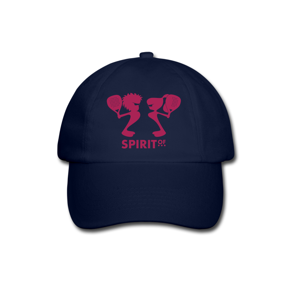 Gorra Béisbol Blanca/Negra/Azul Marino - Spiritof Pádel Magenta Shapes - blue/blue