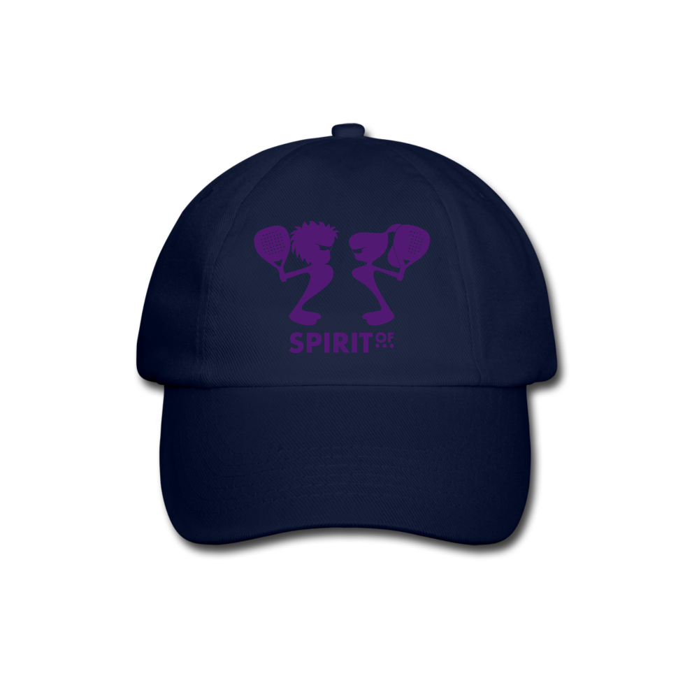 Gorra Béisbol Blanca/Negra/Azul Marino - Spiritof Pádel Purple Shapes - blue/blue