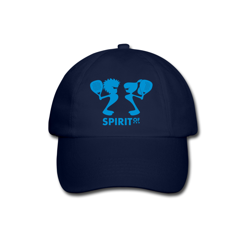 Gorra Béisbol Blanca/Negra/Azul Marino - Spiritof Pádel LightBlue Shapes - blue/blue
