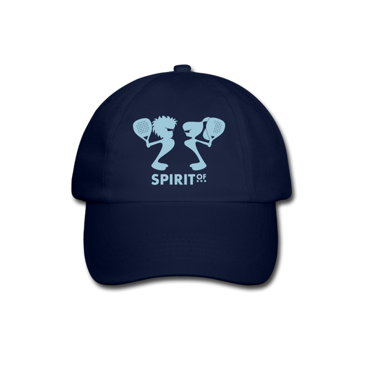 Gorra Béisbol Blanca/Negra/Azul Marino - Spiritof Pádel SkyBlue Shapes - blue/blue