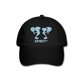 Gorra Béisbol Blanca/Negra/Azul Marino - Spiritof Pádel SkyBlue Shapes - black/black