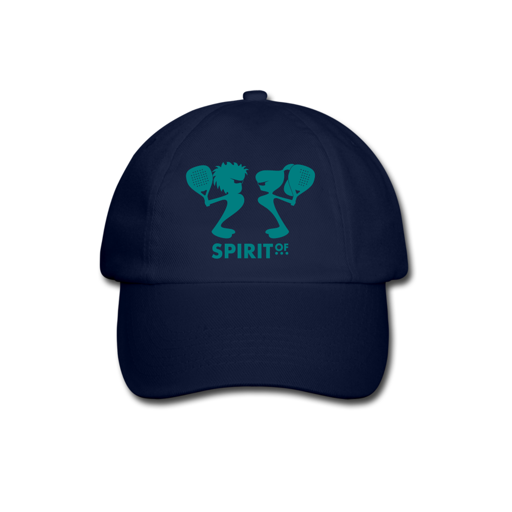 Gorra Béisbol Blanca/Negra/Azul Marino - Spiritof Pádel EmeraldGreen Shapes - blue/blue