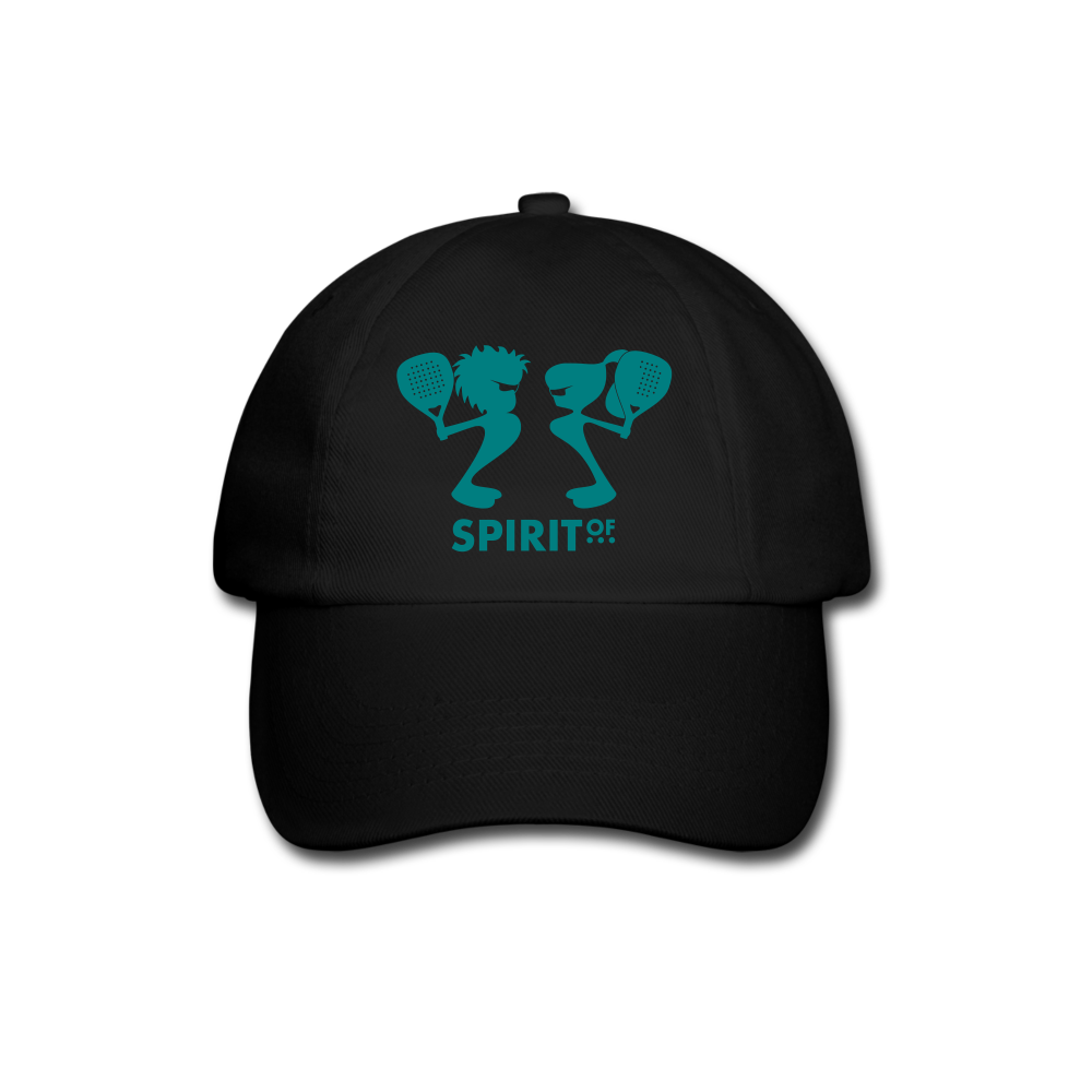 Gorra Béisbol Blanca/Negra/Azul Marino - Spiritof Pádel EmeraldGreen Shapes - black/black