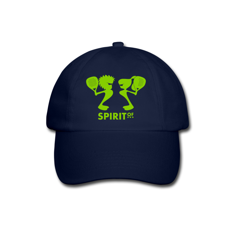 Gorra Béisbol Blanca/Negra/Azul Marino - Spiritof Pádel AppleGreen Shapes - blue/blue