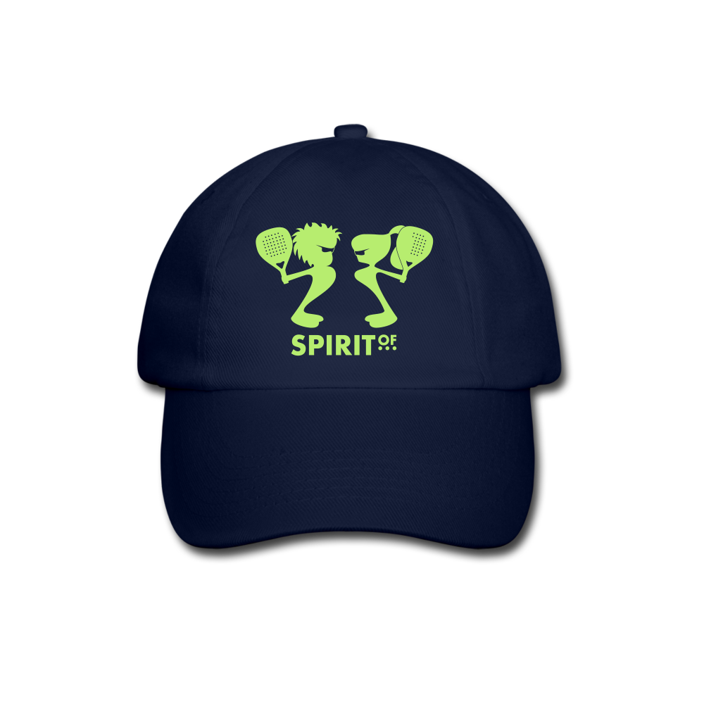 Gorra Béisbol Blanca/Negra/Azul Marino - Spiritof Pádel BrightGreen Shapes - blue/blue