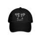 Gorra Béisbol Blanca/Negra - Spiritof Pádel Grey Shapes - black/black