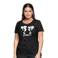 Camiseta Básica 150 Antracita (Mujer) - Spiritof Pádel White Shapes - charcoal grey