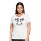 Camiseta Básica 150 Blanca (Mujer) - Spiritof Pádel Grey Shapes - white
