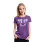 Camiseta Básica 150 Morada (Mujer) - Spiritof Pádel Lavanda Shapes - purple