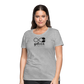 Camiseta Básica 150 Gris (Mujer) - Consciencia Galicia Black&Grey - heather grey
