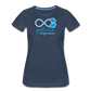 Camiseta Básica 150 Azul Marino (Mujer) - Consciencia Galicia LightBlue&SkyBlue - navy