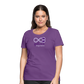 Camiseta Básica 150 Morada (Mujer) - Consciencia Galicia Purple&Lavender - purple