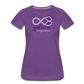 Camiseta Básica 150 Morada (Mujer) - Consciencia Galicia Purple&Lavender - purple
