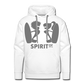 Sudadera Blanca con capucha (Hombre) - Spiritof Surf Grey Shapes - white