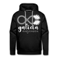 Sudadera Negra con capucha (Hombre) - Consciencia Galicia White&Grey - black