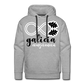 Sudadera Gris con capucha (Hombre) - Consciencia Galicia Black&WHite - heather grey