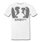 Camiseta Premium 150 Blanca (Hombre) - Spiritof Surf Shapes - white