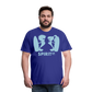 Camiseta Premium 150 Azul Intenso (Hombre) - Spiritof Surf SkyBlue Shapes - royal blue