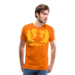 Camiseta Premium 150 Naranja (Hombre) - Spiritof Surf YellowSun Shapes - orange