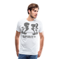 Camiseta Premium 150 Blanca (Hombre) - Spiritof Gym Grey Shapes - white