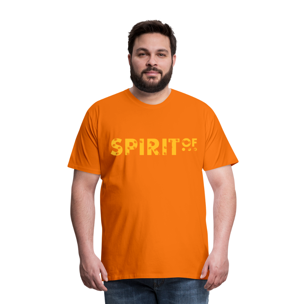 Camiseta premium hombre - orange