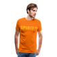 Camiseta premium hombre - orange