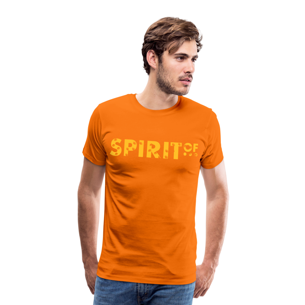 Camiseta premium hombre - orange