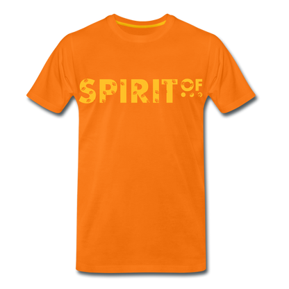 Camiseta premium hombre - orange