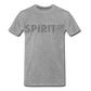 Camiseta Premium 150 Gris (Hombre) - Spiritof Animal Grey Shapes - heather grey