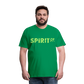 Camiseta Premium 150 Verde (Hombre) - Spiritof Animal BrightGreen (FootPrints) - kelly green